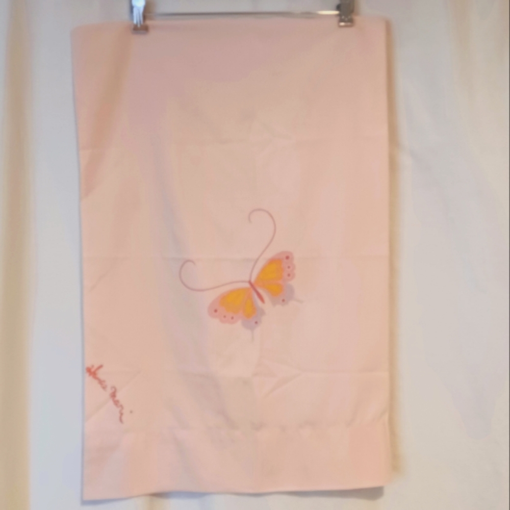 Vintage Martex x Hanae Mori Butterfly Standard Pillowcase